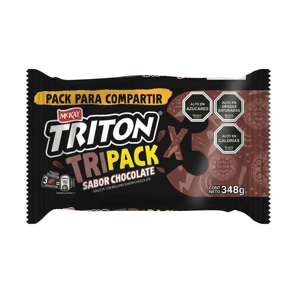 Galletas Mckay Tritón Chocolate 116 g