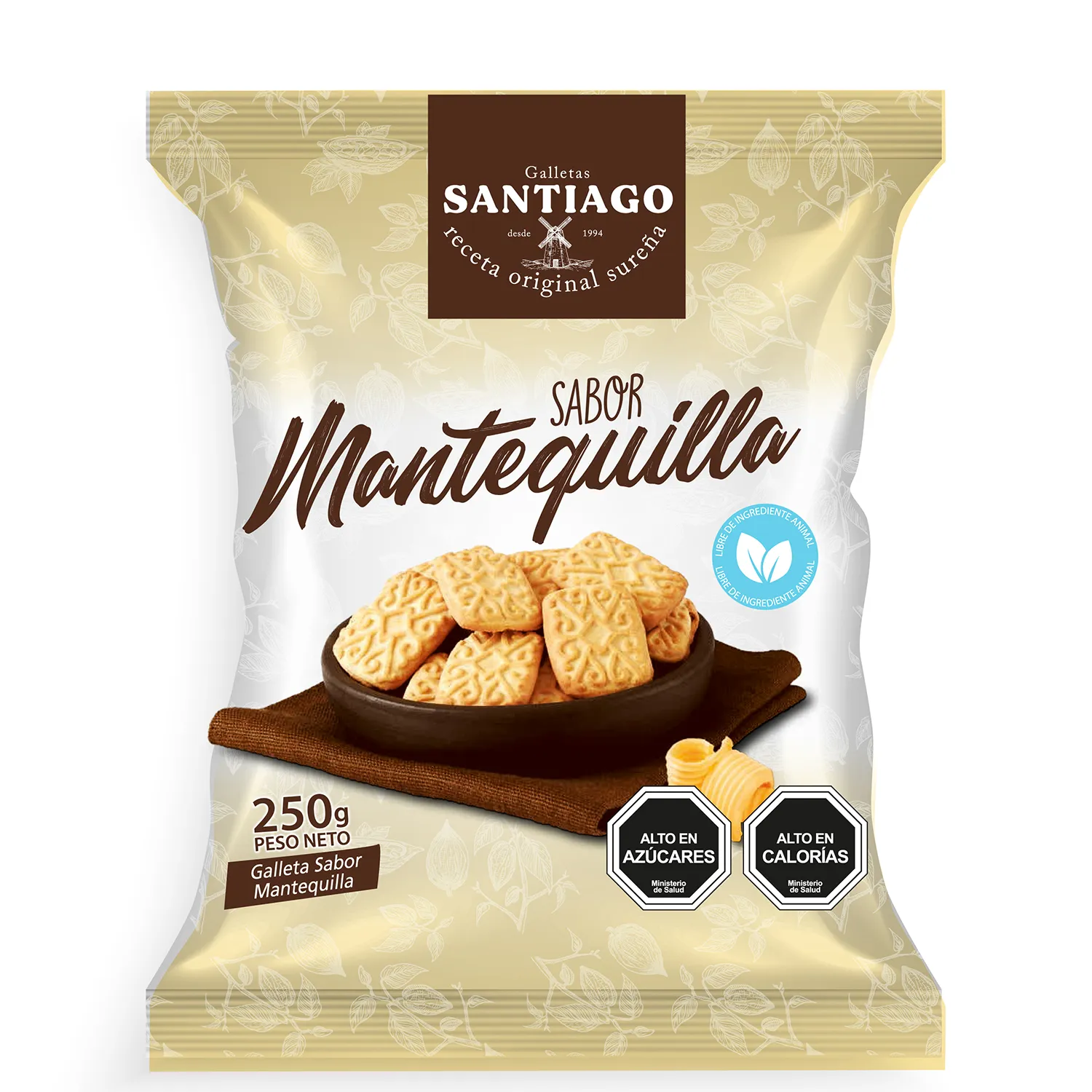 Galletas Santiago Mantequilla 250 g