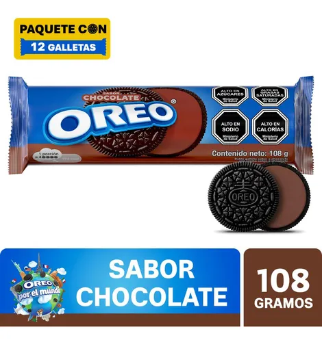 Galletas Oreo Chocolate 108 grs.