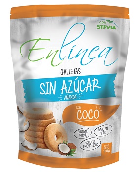 Galleta en Linea Coco 120 grs.