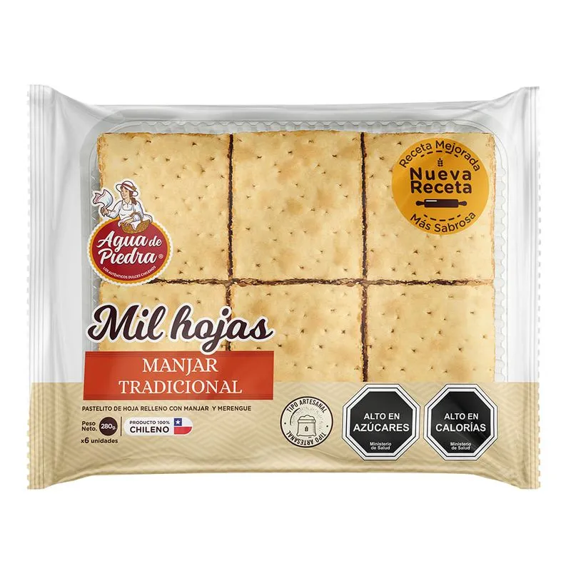 Mil Hojas Ideal 6Porciones 280 grs.