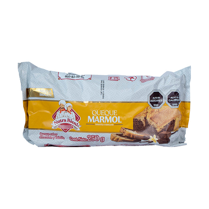 Queque Nutra Bien Familiar Marmol Premium 250 g