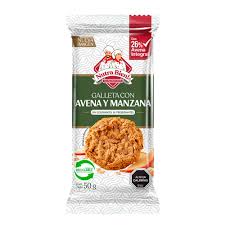 Galletas Avena Manzana 50 grs.