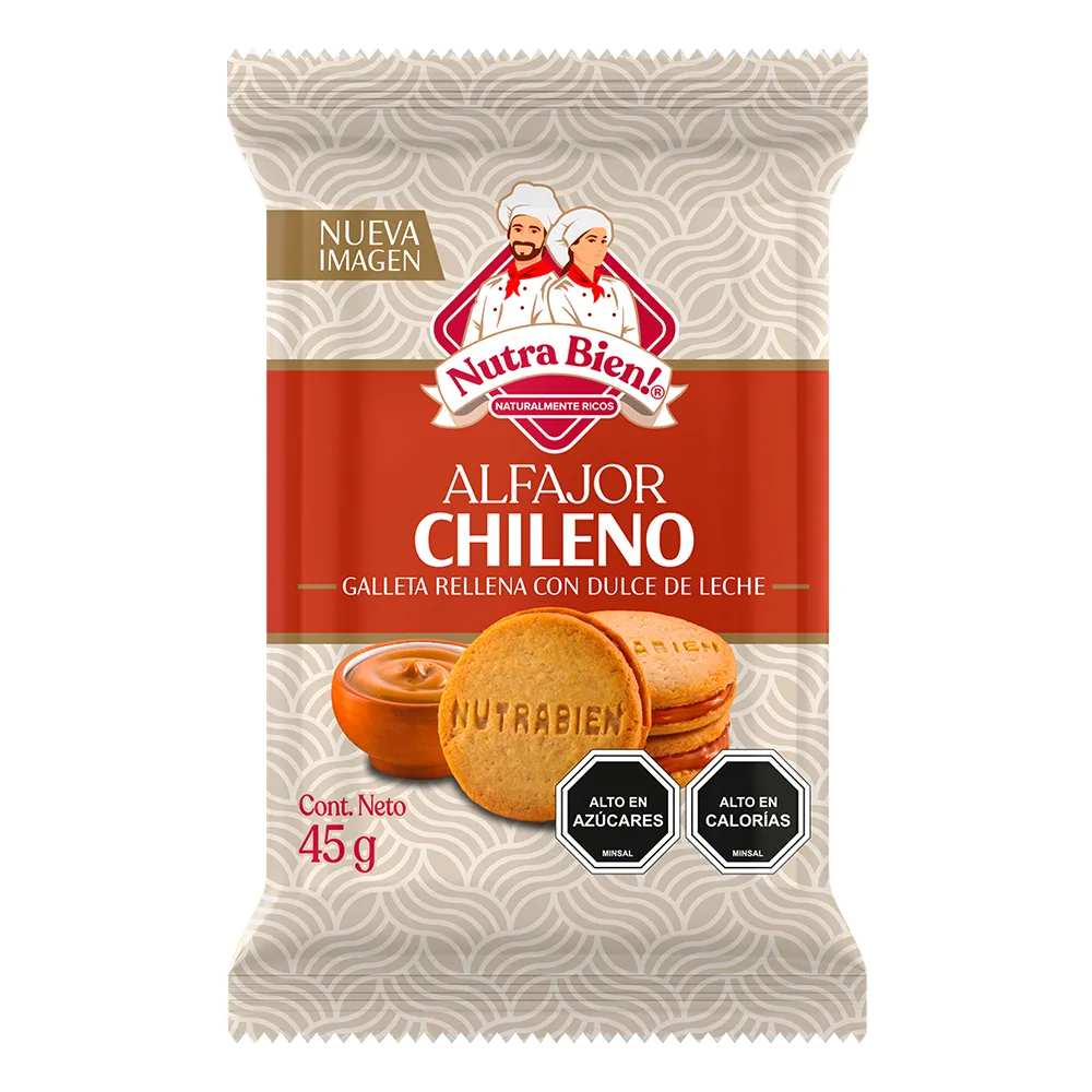 Alfajor Chileno 45 grs.