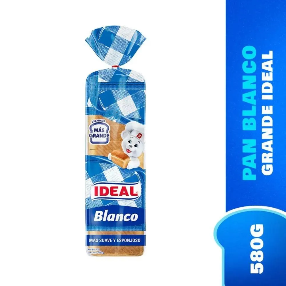 Pan Molde Ideal 580 grs.