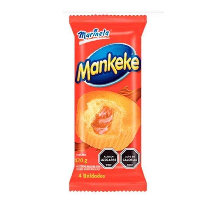Mankeke Marinela 3 unidades.