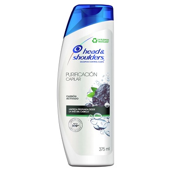 Shampoo Head & Shoulders H&s Carbón 375 ml