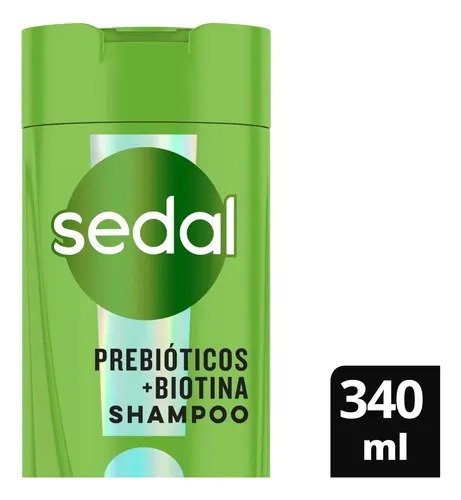 Shampoo Sedal Prebiótico Biotina 340 ml