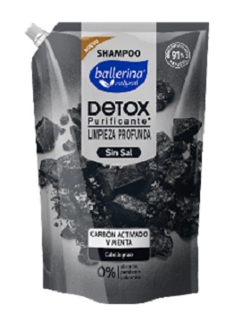 Shampoo Ballerina Carbón Doypack 750 ml