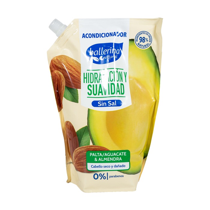 Acondicionador Ballerina Palta Doypack 750 ml