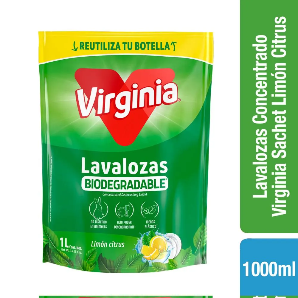 Lavaloza Virginia Limón 1 L