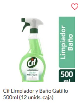 Cif Baño Biodegradable Gatillo 500 ml.