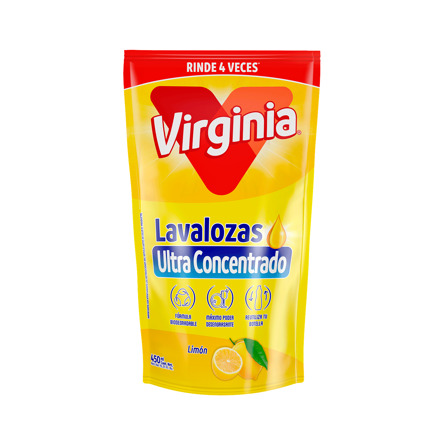Lavaloza Virginia Ultra Concentrado 450 ml
