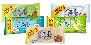 Jabón Giselle Surtido 90 g