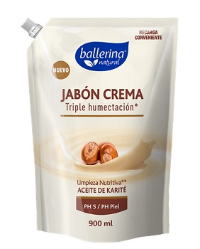 Jabón Ballerina Karite Doypack 750 ml