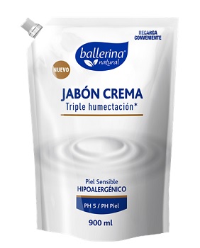 Jabón Ballerina Crema 750ml