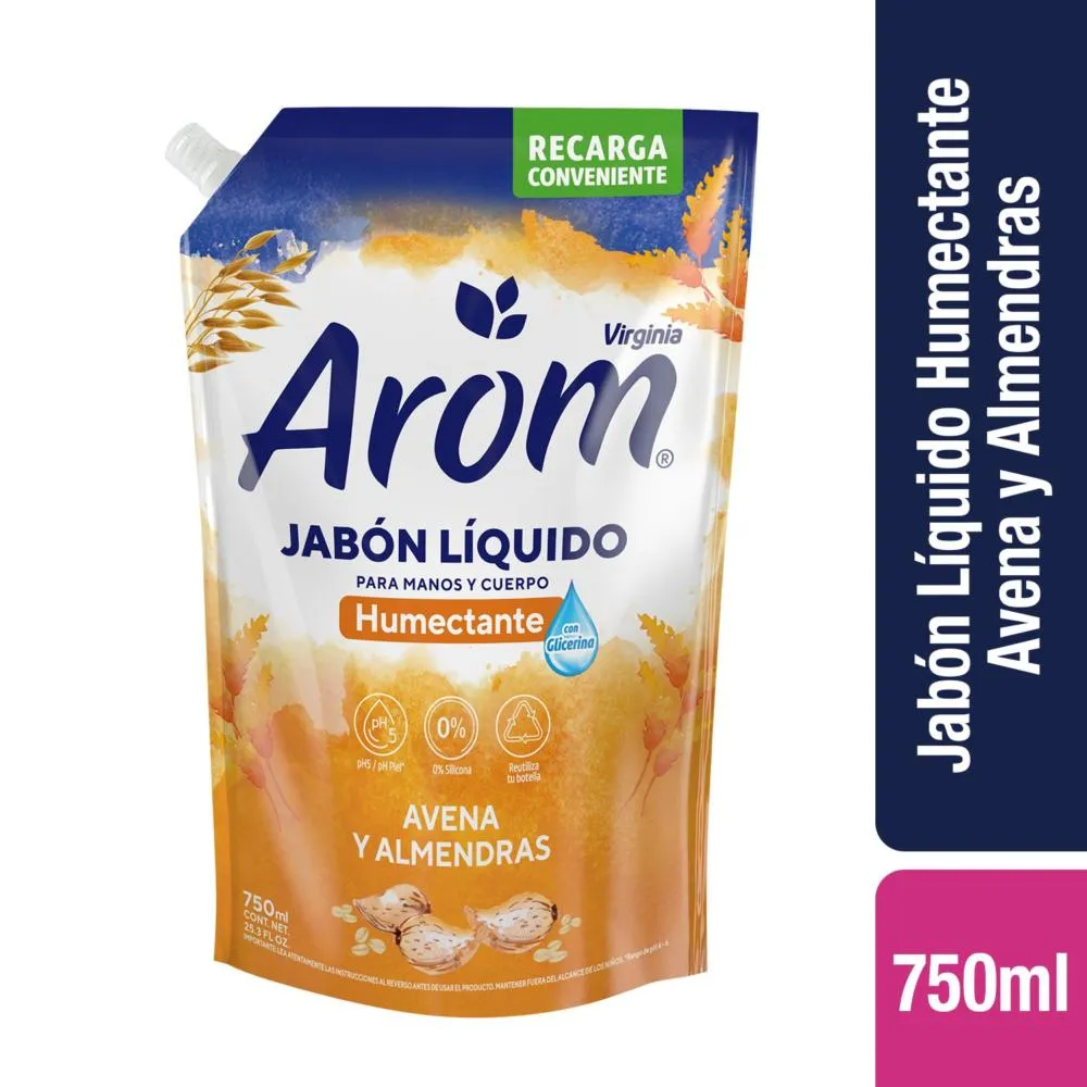 Jabón Arom Avena 750 ml
