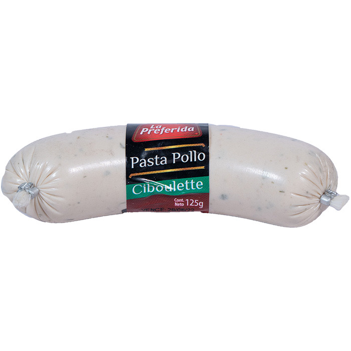 Pasta Pollo Ciboulette La Preferida 125 grs.