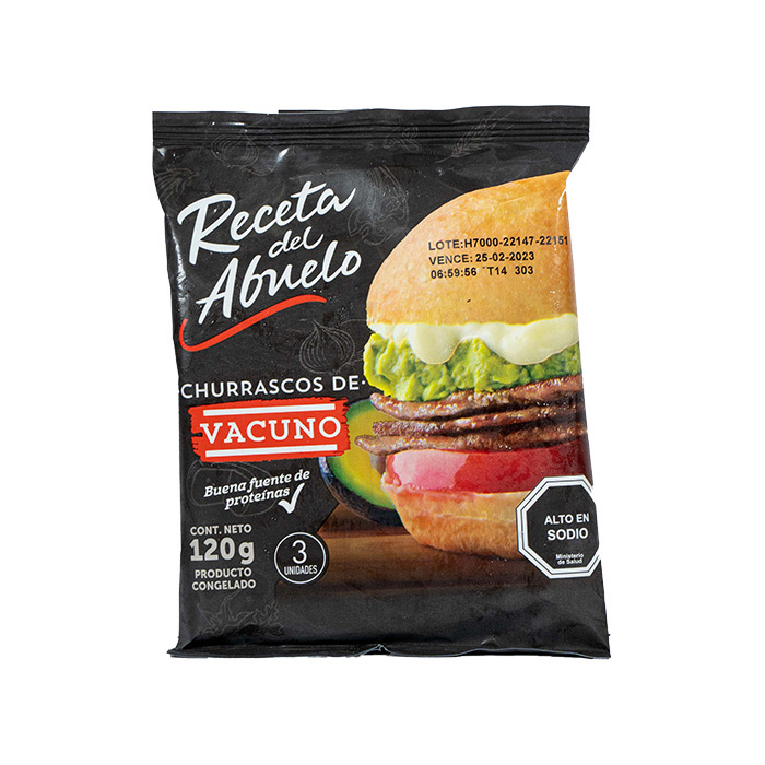Churrasco Receta Del Abuelo 120 grs.