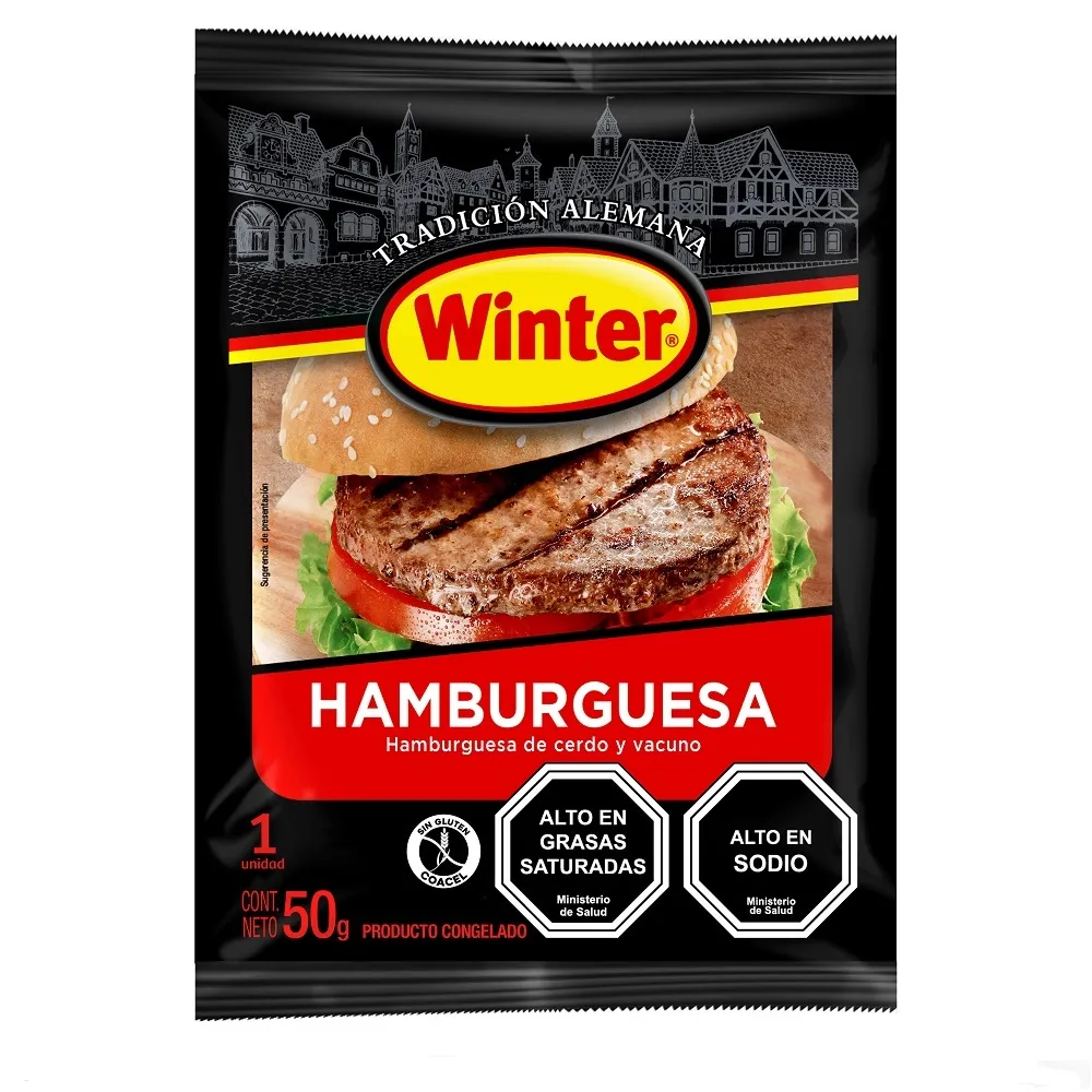 Hamburguesa Vacuno Winter 50 grs.
