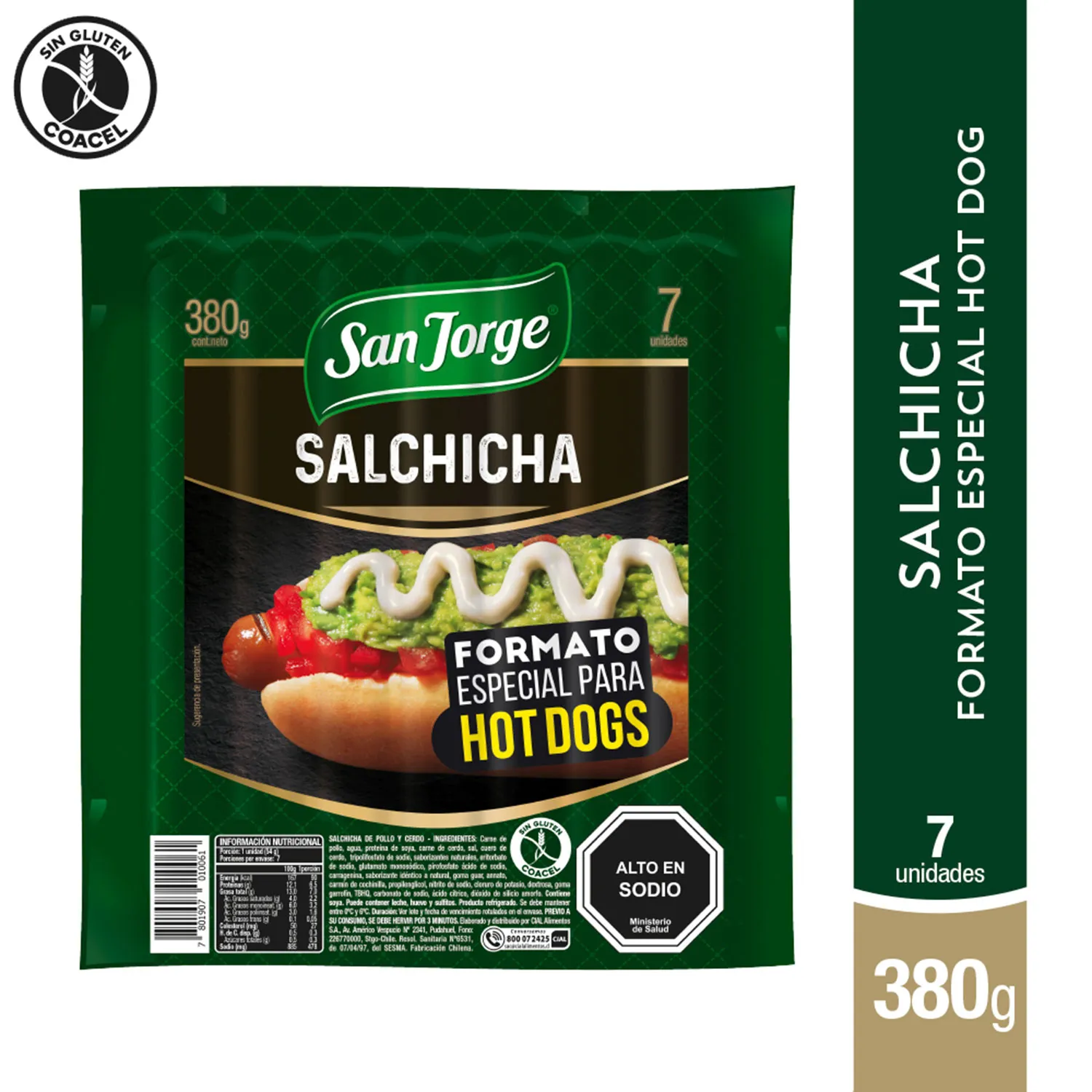 Vienesas San Jorge 380 grs.