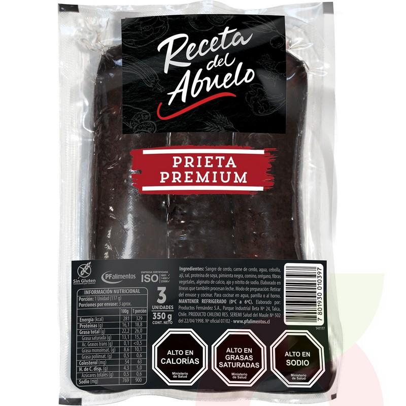 Prieta Premium Receta Del Abuelo 350 g