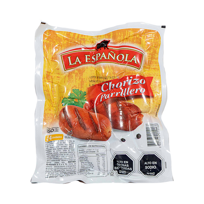 Chorizo la Española Parrillero Largo Español 1 kg