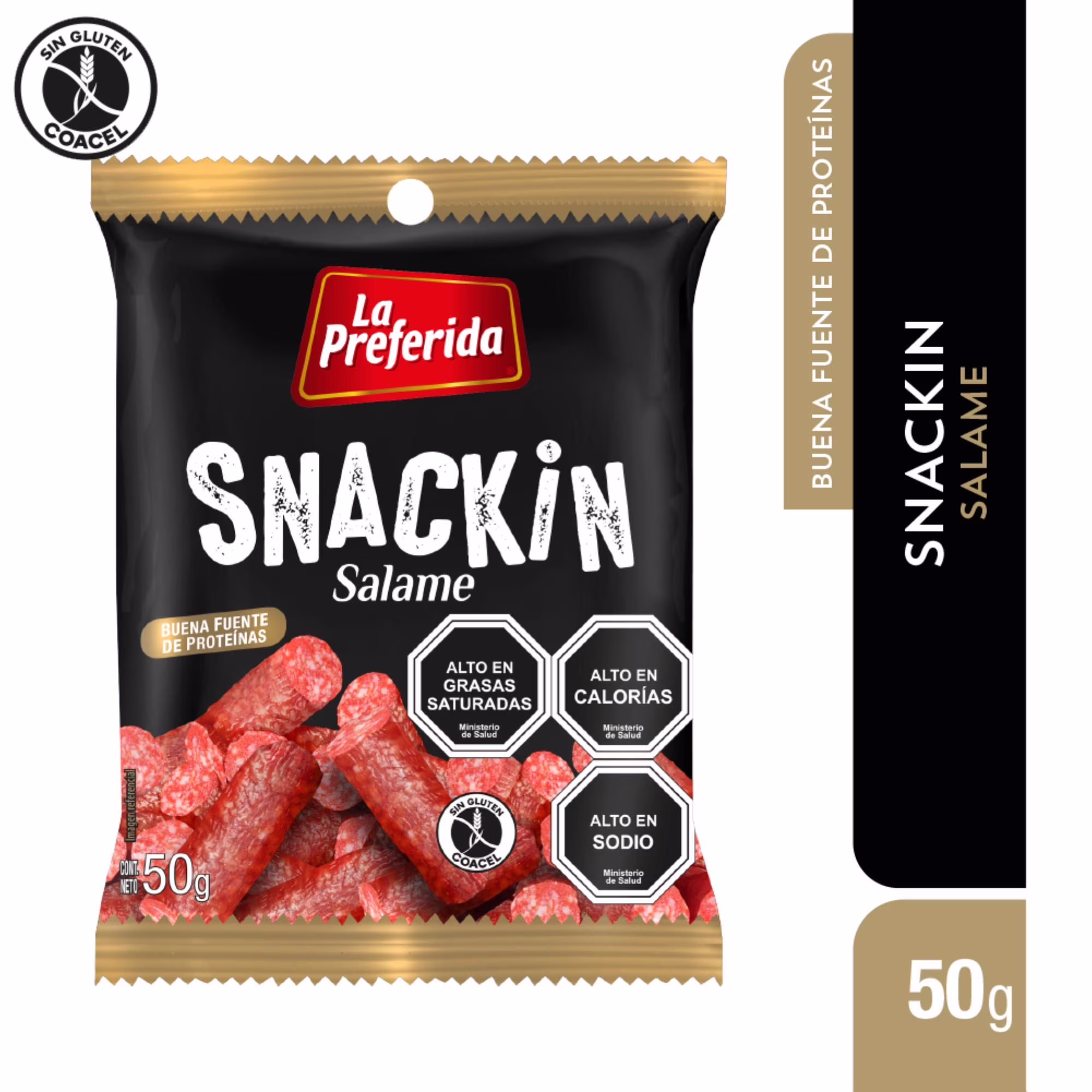 Snackin Salame La Preferida 50 grs.