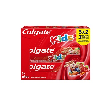 Pasta Colgate Kids Frutilla 3x2 un