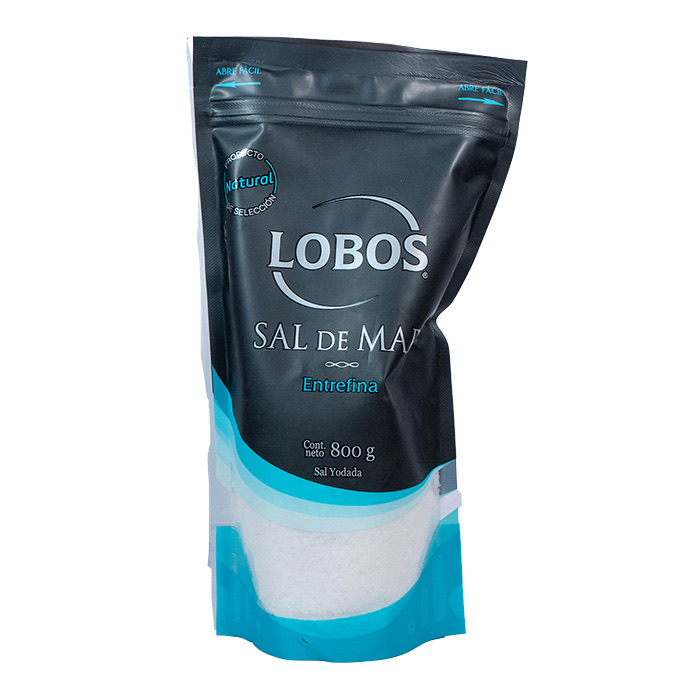 Sal de Mar Lobos Fina 800 grs.