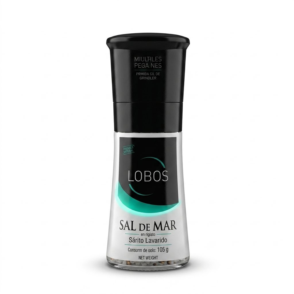 Sal Lobos de Mar Molinillo 88 g