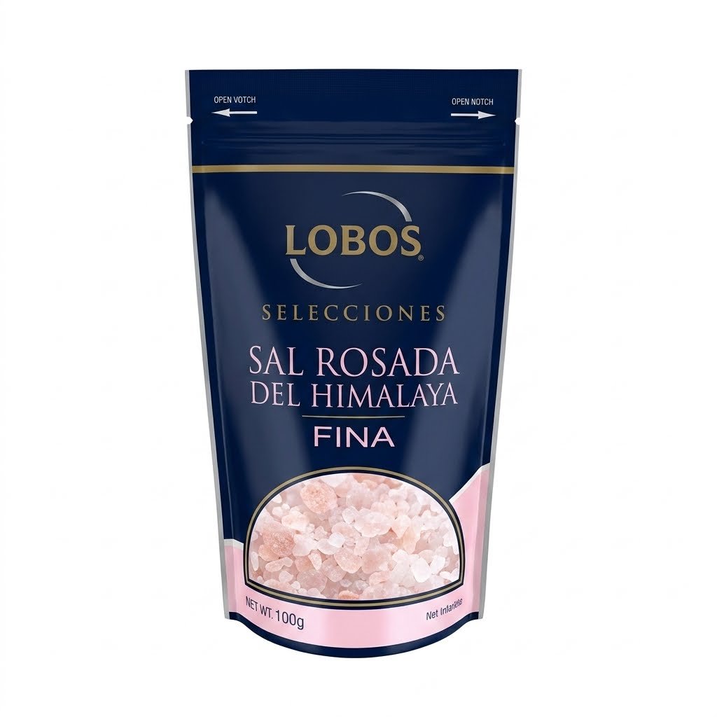 Sal Lobos Fina Rosada 800 g