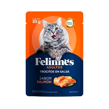 Alimento Felinnes Salmón 85 g