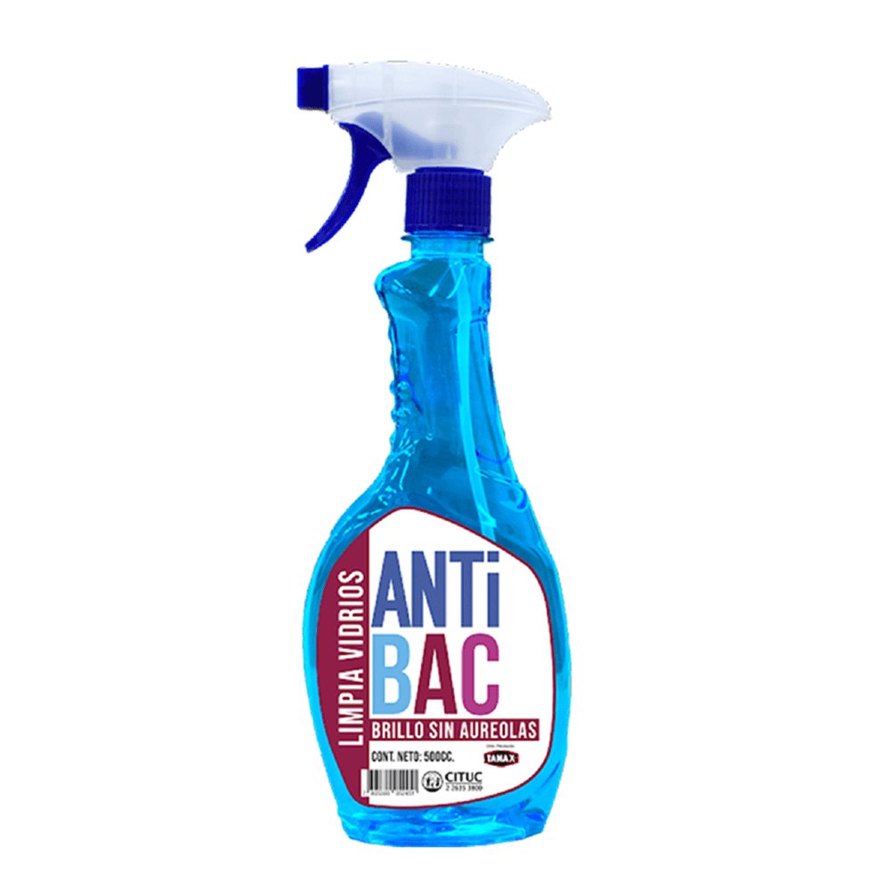 Limpia Vidrios Antibacterial Gatillo 500 ml