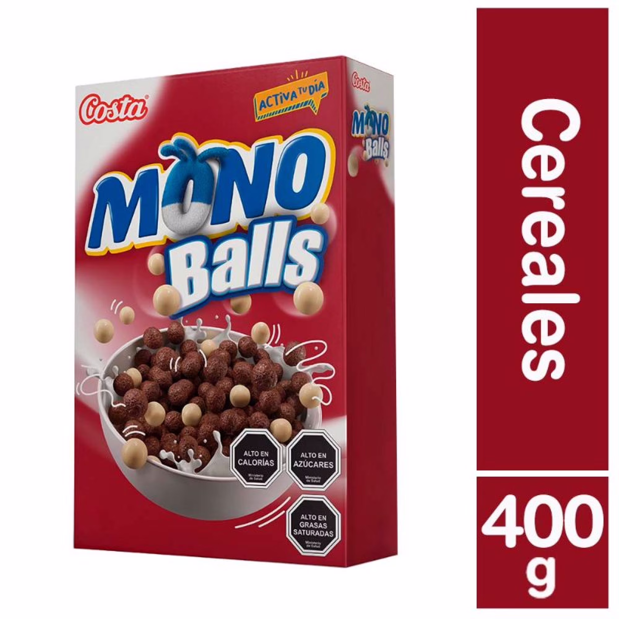 Cereal Costa Mono Balls Blanco 400 g