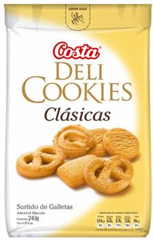 Galleta Deli Cookie Clásica 240 grs.