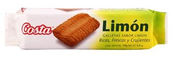 Galletas Limón Costa 140 grs.