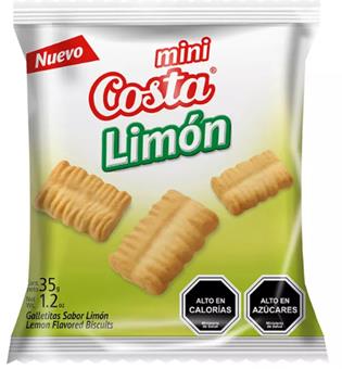 Galletas Costa Mini Limón 35 g