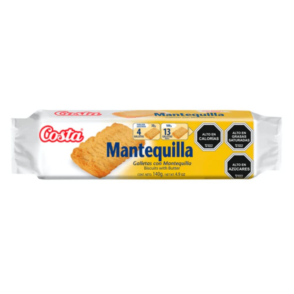 Galletas Mantequilla Costa 140 grs.