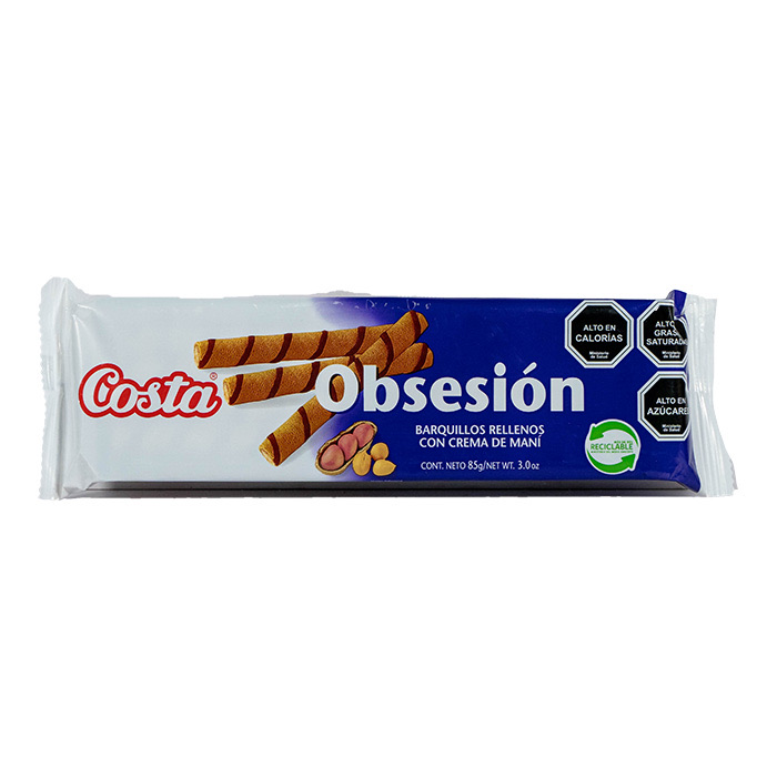 Galletas Obsesión Maní 85 grs.