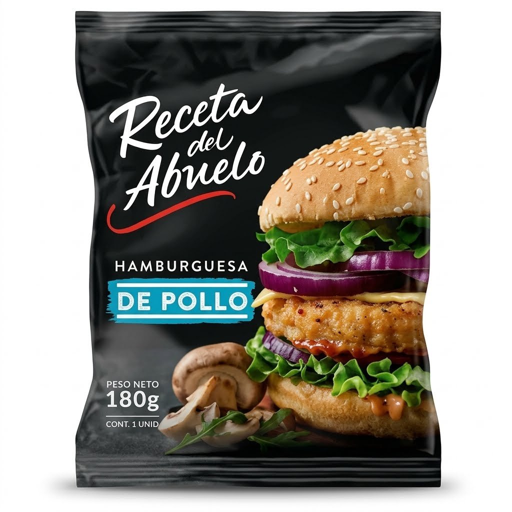 Hamburguesa Pollo Receta Del Abuelo 100 grs.