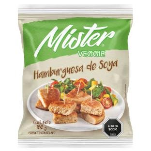 Hamburguesa Mr. Veggie Soya 100