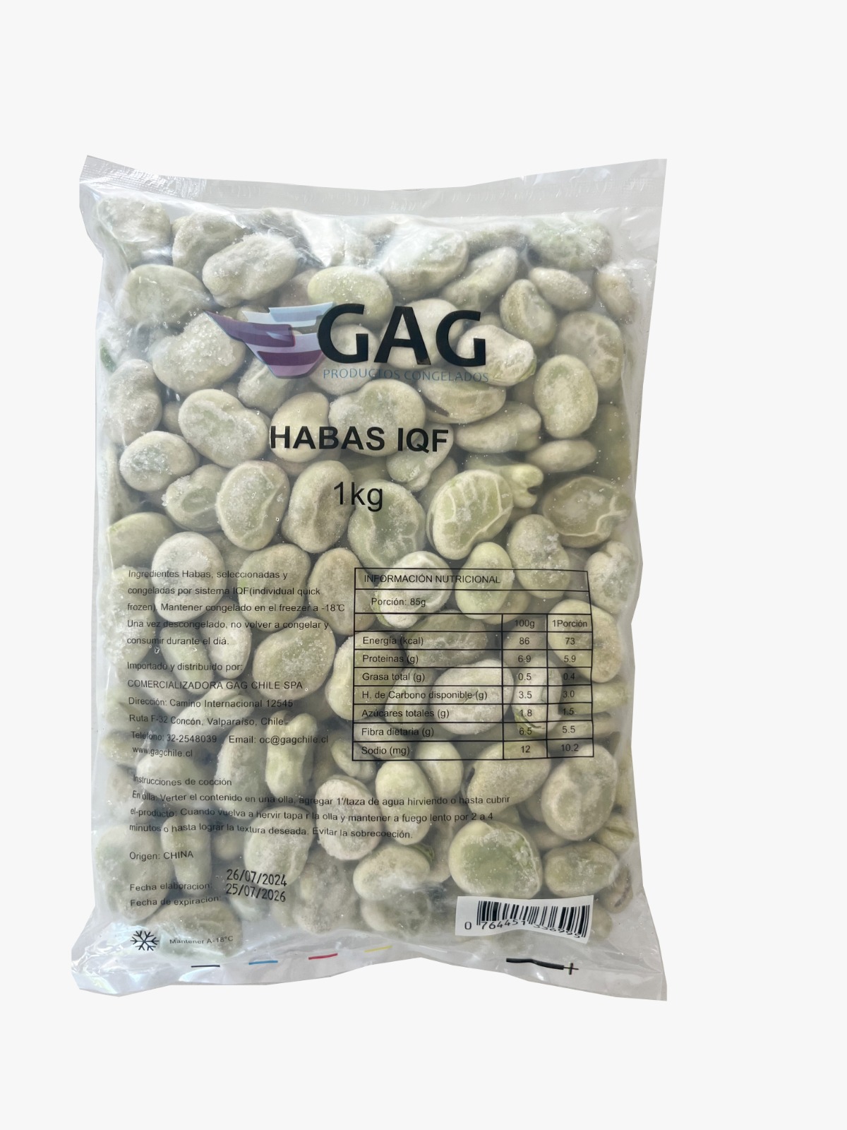 Habas Gag 1 kg