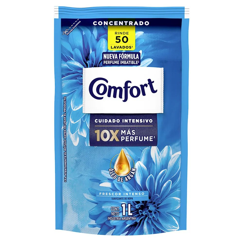 Comfort Suavizante Frescor Intenso Doypack 1Lt.