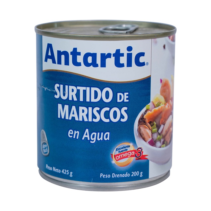 Surtido de Marisco Antartic Natural 425 grs.