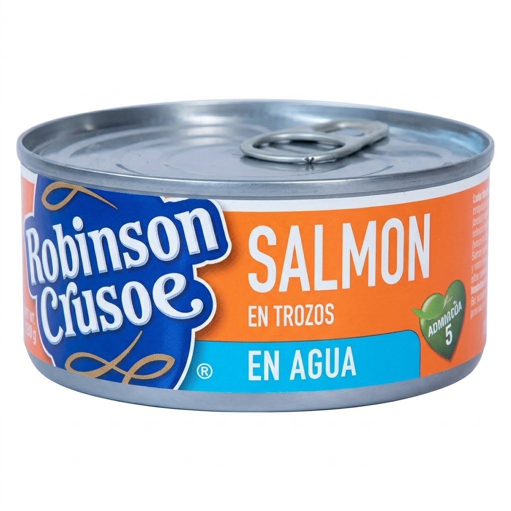 Salmón Trozo Al Agua 170 grs.