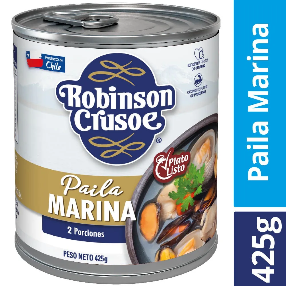 Paila Marina Robinson Crusoe 425 grs.