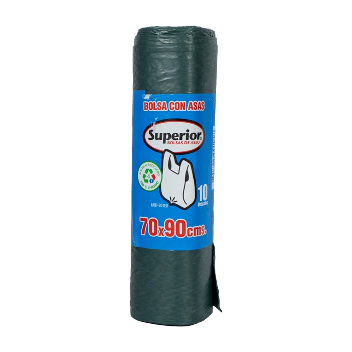 Bolsa Aseo Superior con Asas 90 10 unidades.