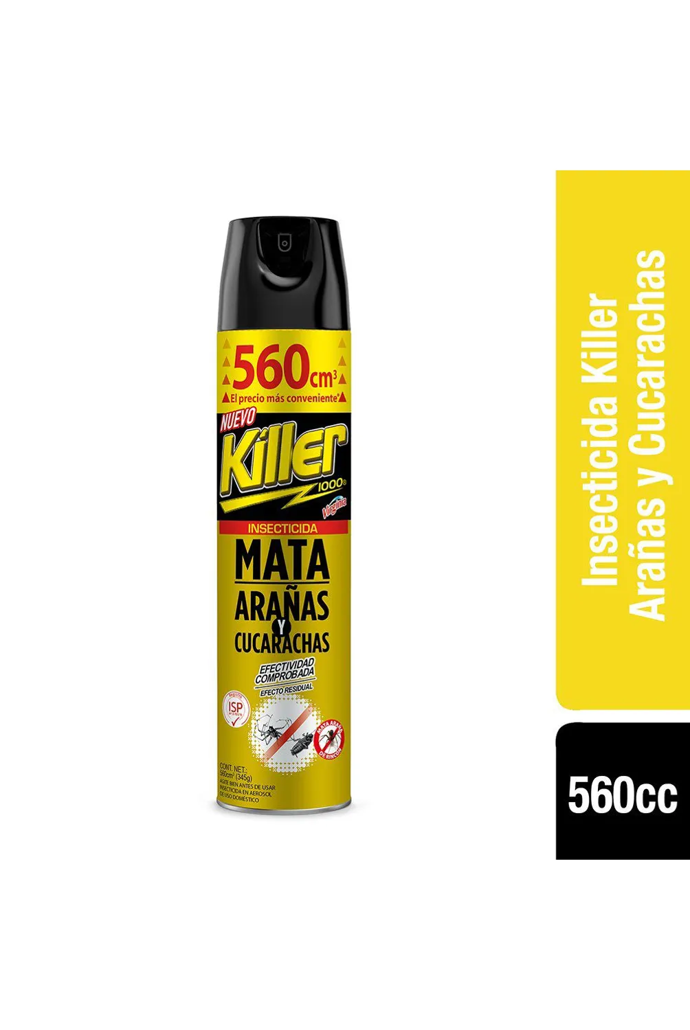 Insecticida Killer Arañas y Cucarachas 560 ml