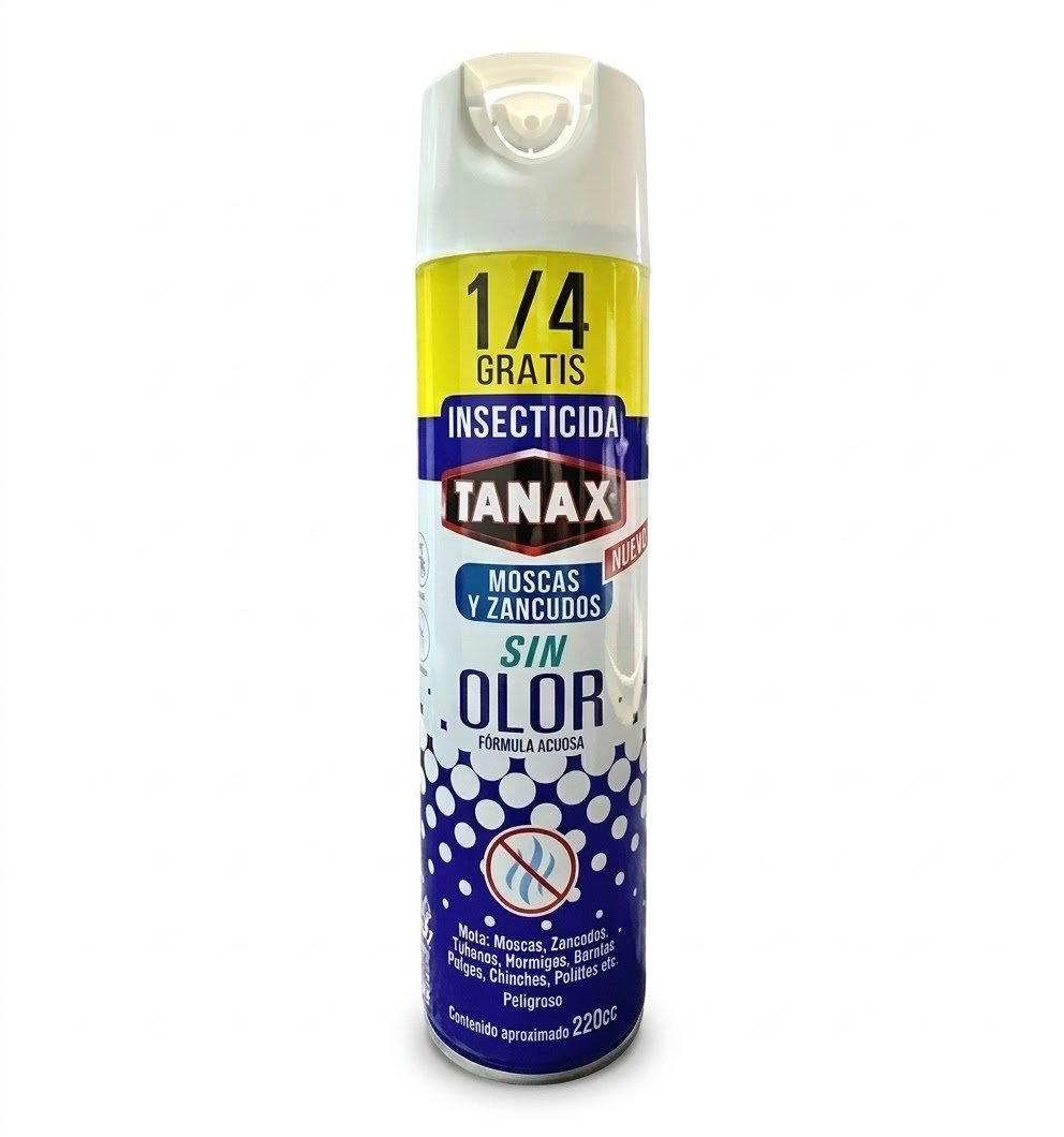 Tanax Moscas y Zancudos sin Olor 390 ml